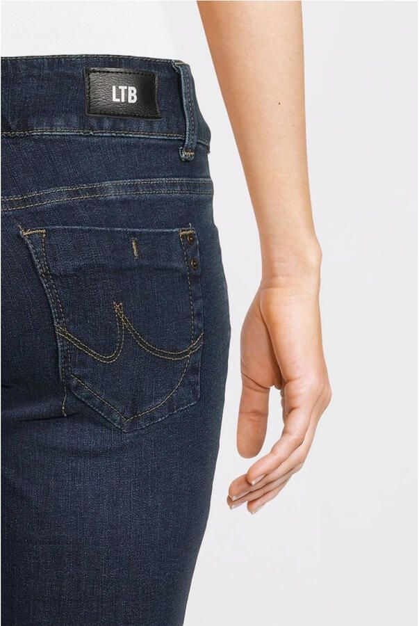 LTB Slim fit jeans MOLLY met dubbele knoopsluiting & stretch - Foto 4