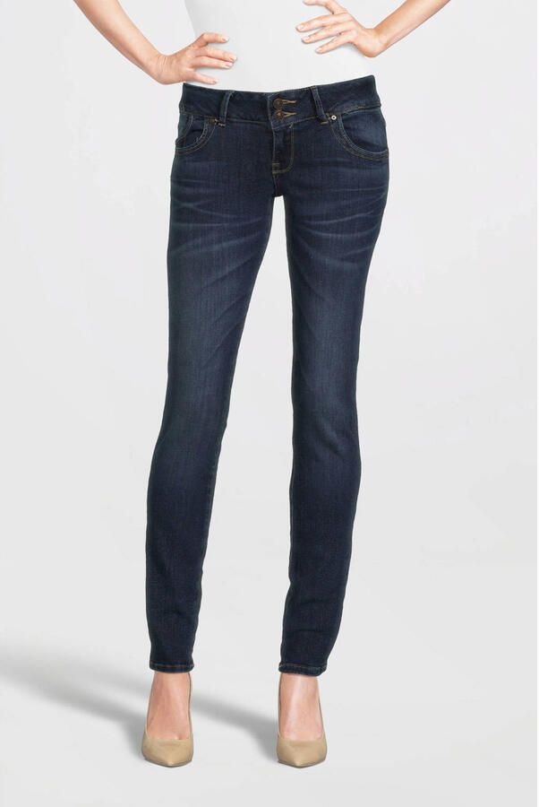 LTB Slim fit jeans MOLLY met dubbele knoopsluiting & stretch - Foto 2