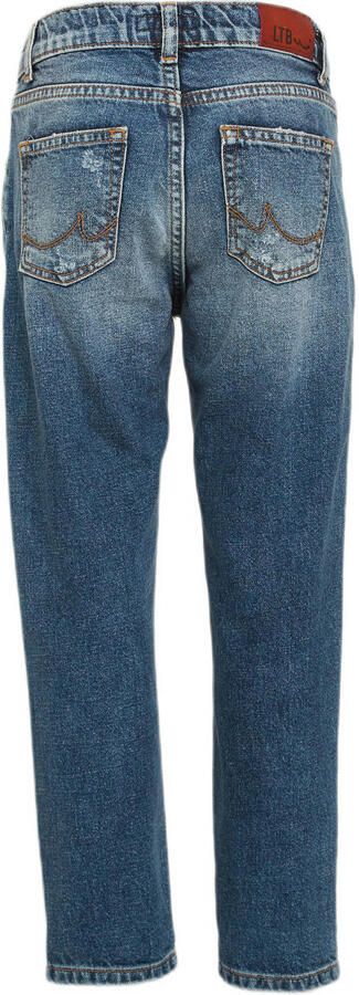 LTB mom jeans Eliana H aniela wash Blauw Meisjes Denim Effen 128