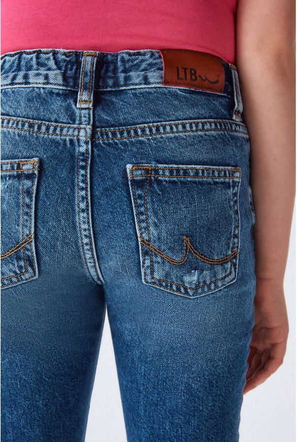 LTB mom jeans Eliana H aniela wash Blauw Meisjes Denim Effen 146 - Foto 2