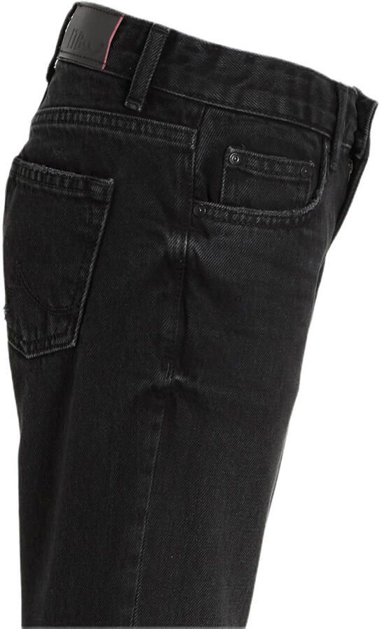 LTB mom jeans Eliana H G navi wash Zwart Meisjes Denim Effen 158