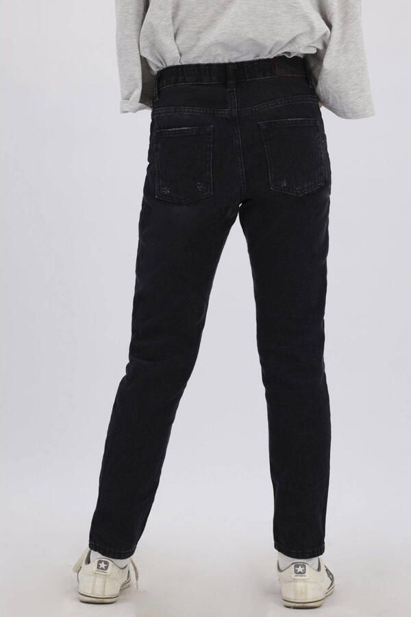 LTB mom jeans Eliana H G navi wash Zwart Meisjes Denim Effen 128 - Foto 3