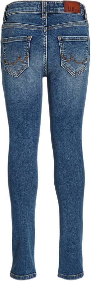 LTB skinny fit jeans ISABELLA G juana wash Blauw Meisjes Denim Effen 104 - Foto 5