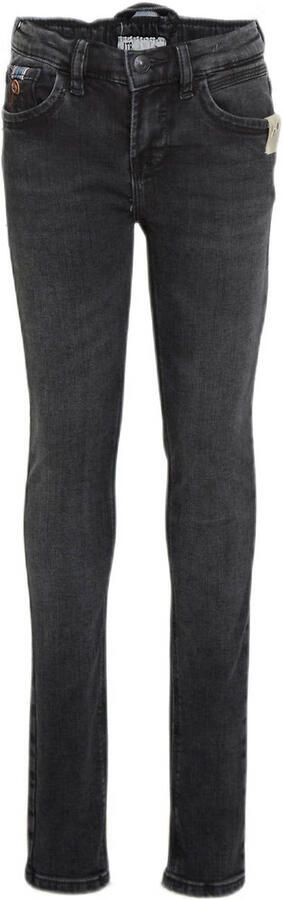 LTB skinny jeans Cayle senia undamaged wash Grijs Jongens Stretchdenim 140