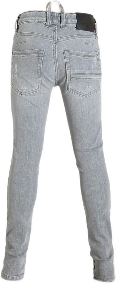LTB skinny jeans Cayle talma wash Grijs Jongens Stretchdenim Effen 134