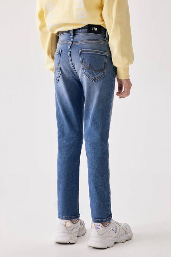 LTB skinny jeans ISABELLA G berta wash Blauw Meisjes Denim Effen 134 - Foto 2