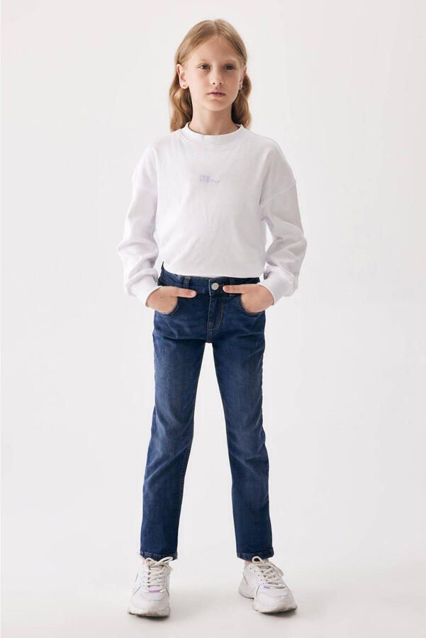 LTB skinny jeans ISABELLA G marin blue Blauw Meisjes Denim Effen 152 - Foto 5
