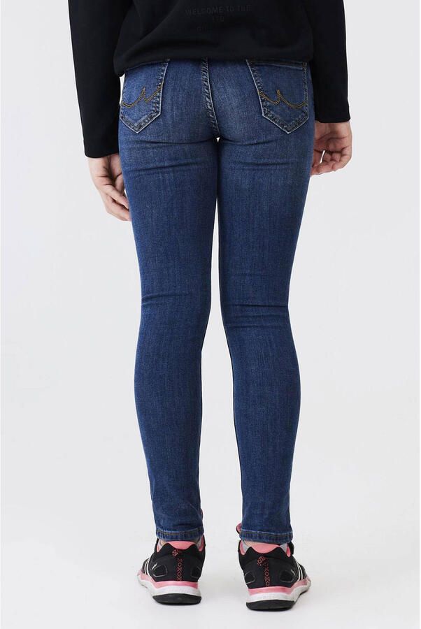 LTB skinny jeans ISABELLA G marin blue Blauw Meisjes Denim Effen 152 - Foto 4