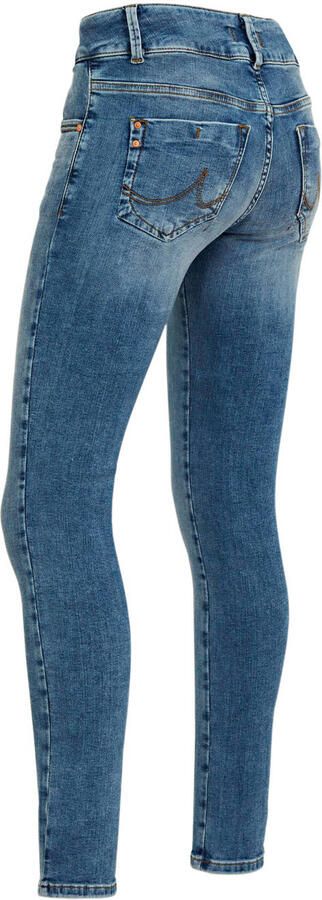 LTB Slim fit jeans MOLLY met dubbele knoopsluiting & stretch - Foto 3