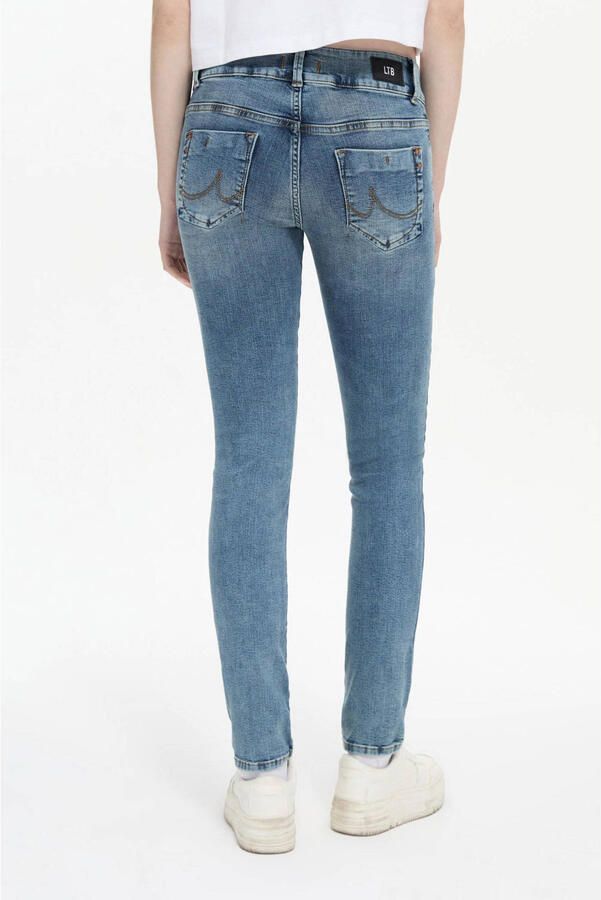 LTB Slim fit jeans MOLLY met dubbele knoopsluiting & stretch - Foto 1