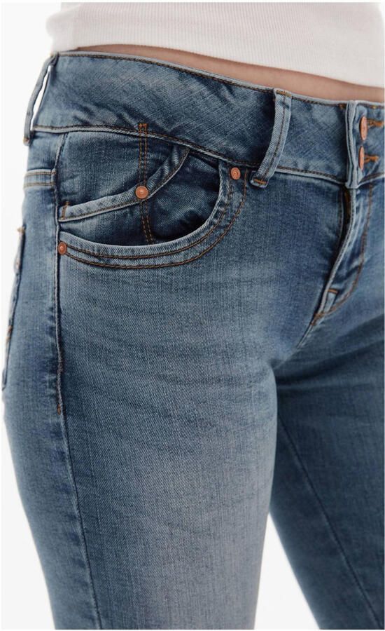 LTB Slim fit jeans MOLLY met dubbele knoopsluiting & stretch - Foto 2