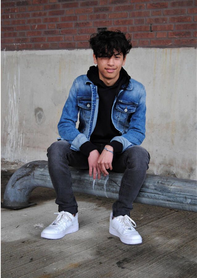 LTB slim fit jeans Smarty grijs stonewashed Jongens Stretchdenim Effen 146