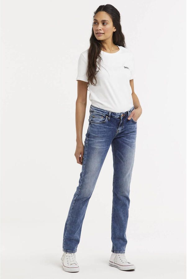 LTB Slim fit jeans ASPEN Y met leuk borduursel op de achterzak