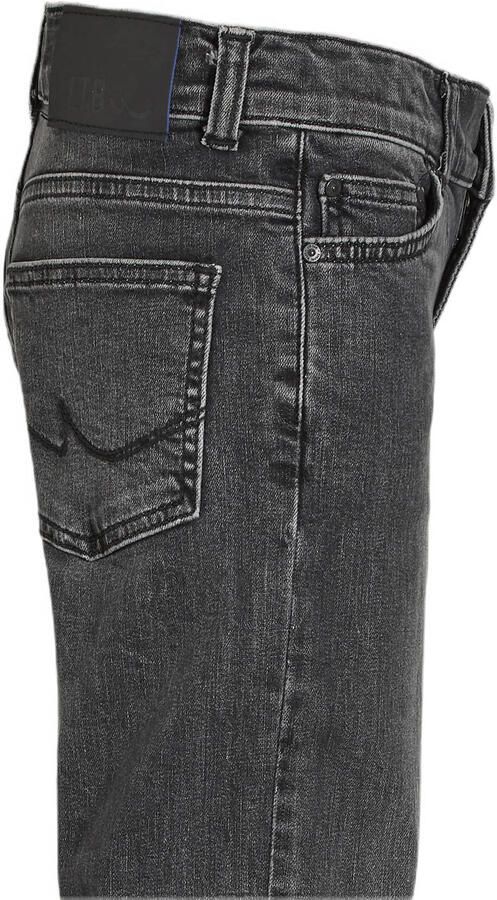 LTB straight fit jeans RENNY B black olive wash Zwart Jongens Denim Effen 164