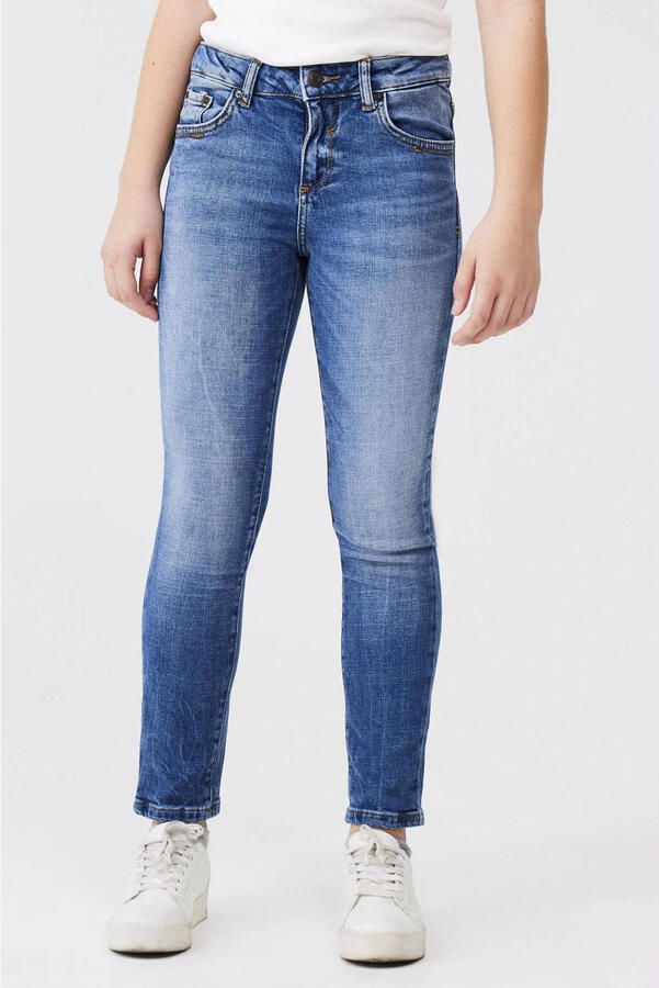 LTB straight fit jeans DEONNE G arava undamaged wash Blauw Meisjes Denim 122