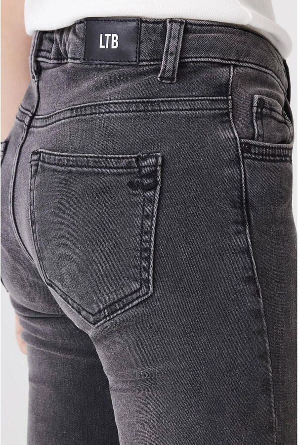 LTB straight fit jeans DEONNE G dust wash Grijs Meisjes Denim Effen 110 - Foto 2