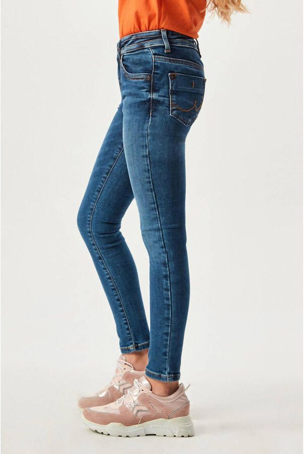 LTB super skinny jeans Julita melia wash Blauw Meisjes Stretchdenim Effen 164 - Foto 2
