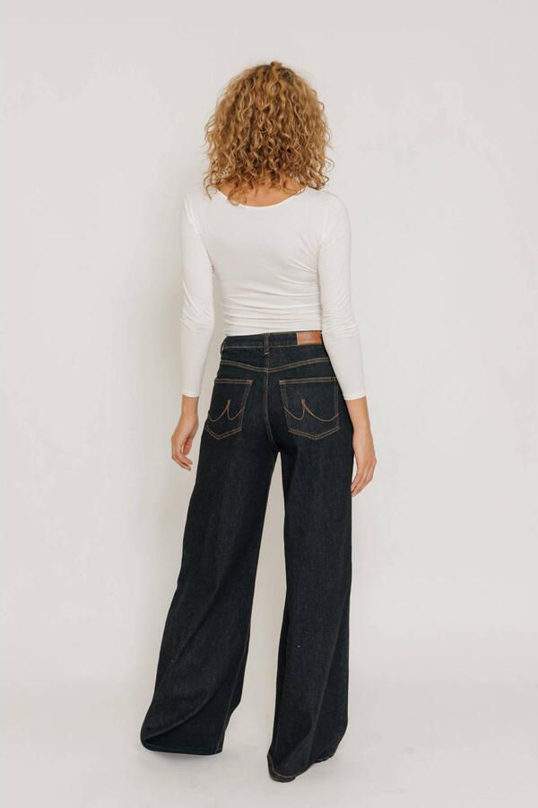 LTB wide leg jeans donkerblauw - Foto 3