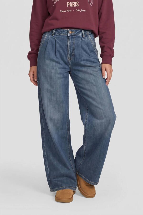 LTB wide leg jeans mediumblauw