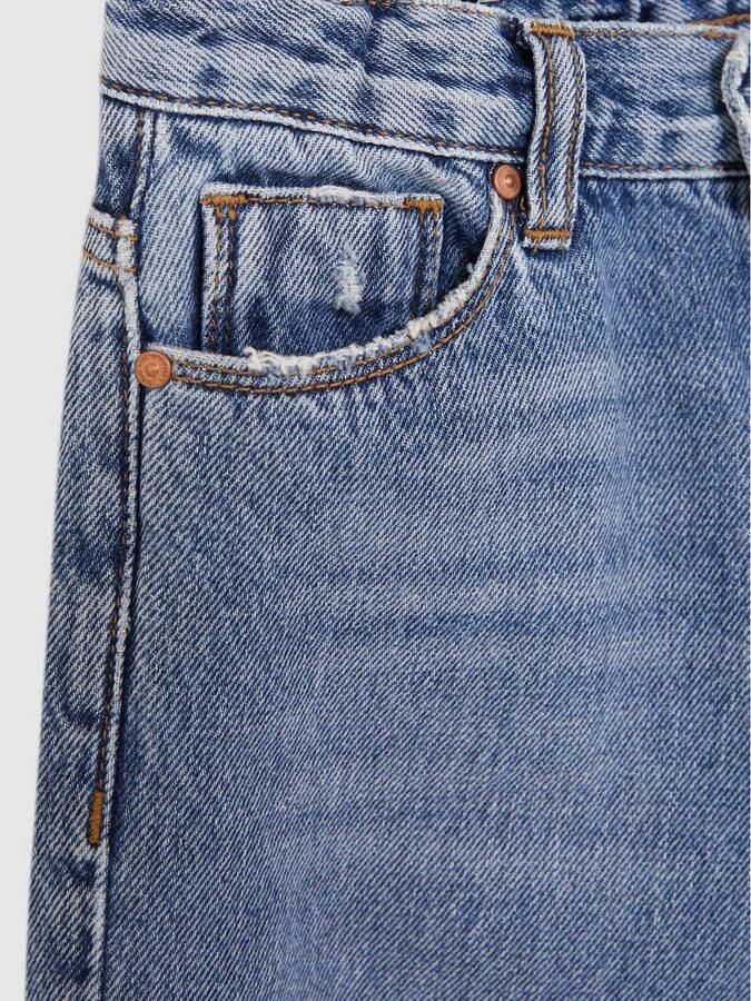LTB wide leg jeans sofiane wash Blauw Meisjes Denim Effen 128 - Foto 2
