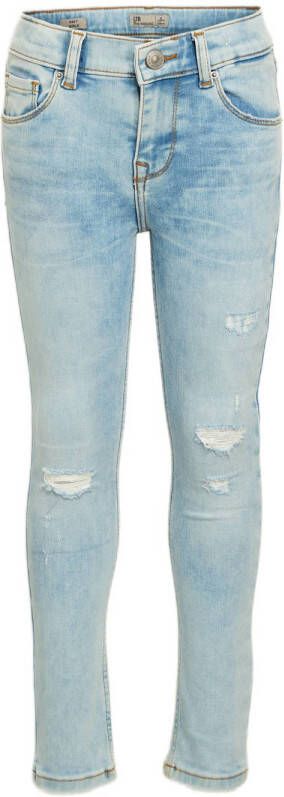 LTB skinny jeans Amy fayola wash Blauw Meisjes Stretchdenim 116