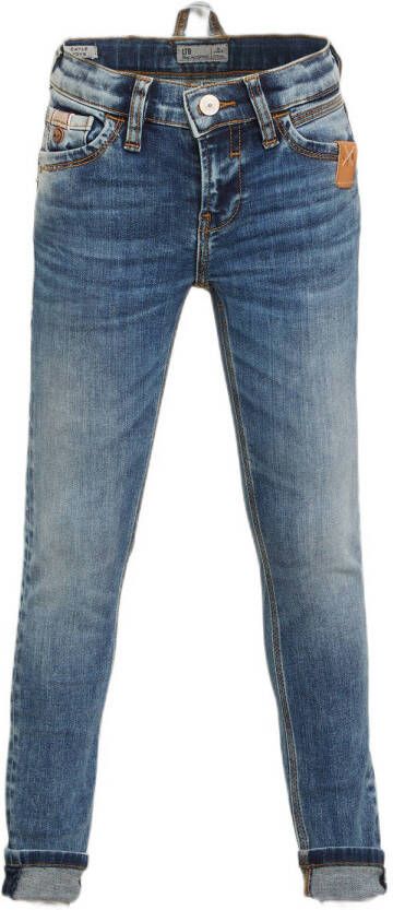 LTB skinny jeans Cayle jama wash Blauw Jongens Stretchdenim Effen 152