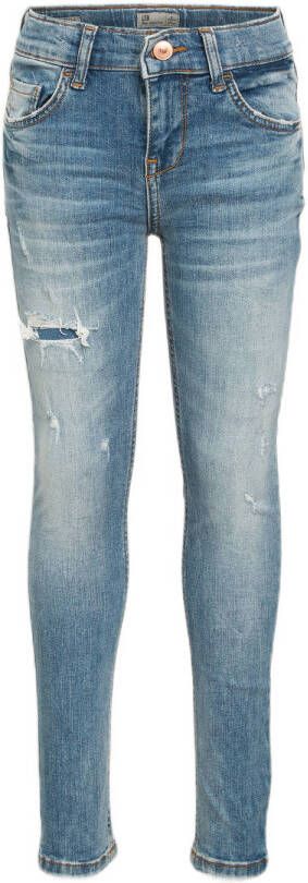 LTB skinny jeans Isabella lelia wash Blauw Meisjes Stretchdenim 104