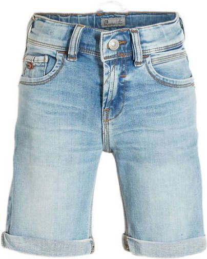 LTB slim fit jeans bermuda Lance ennio wash Korte broek Blauw Jongens Denim 164
