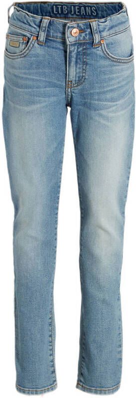 LTB slim fit jeans Jim B salus wash Blauw Jongens Stretchdenim 134