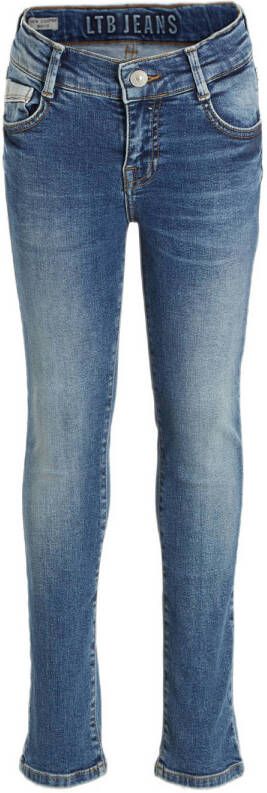 LTB slim fit jeans New Cooper B juana wash Blauw Jongens Stretchdenim 140