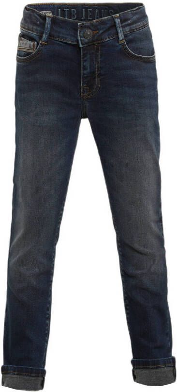 LTB slim fit jeans New Cooper jubi wash Blauw Jongens Stretchdenim 104