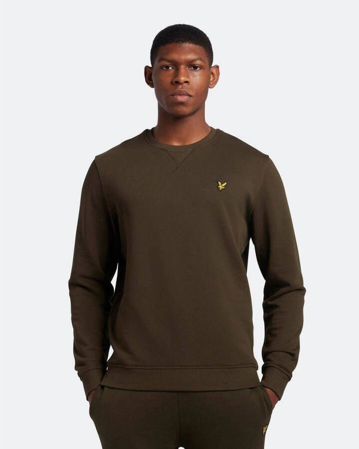 Lyle & Scott Olijfgroene Trui Klassieke en tijdloze stijl Green Heren - Foto 4