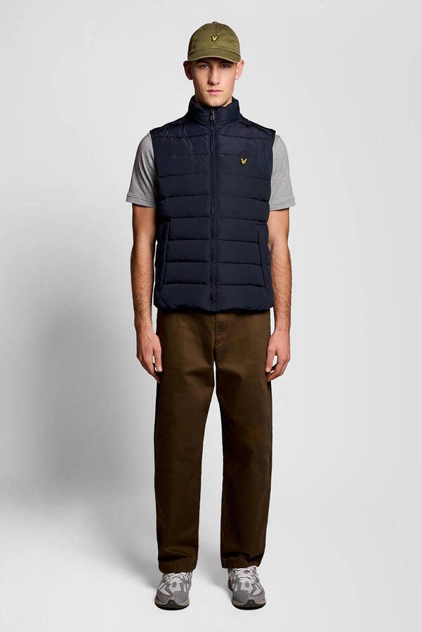 Lyle & Scott bodywarmer donkerblauw - Foto 3