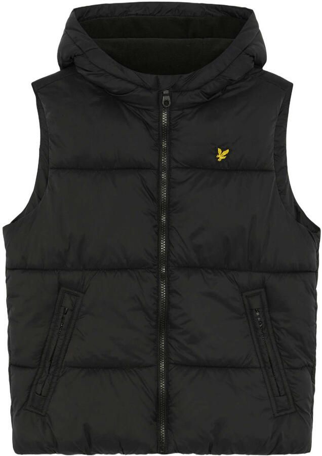 LYLE & SCOTT Jongens Jassen Fleece Lined Padded Gilet Zwart - Foto 3