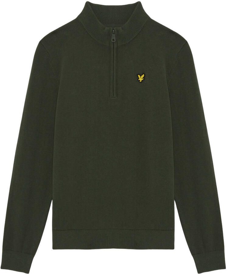 Lyle & Scott gebreide trui donkergroen