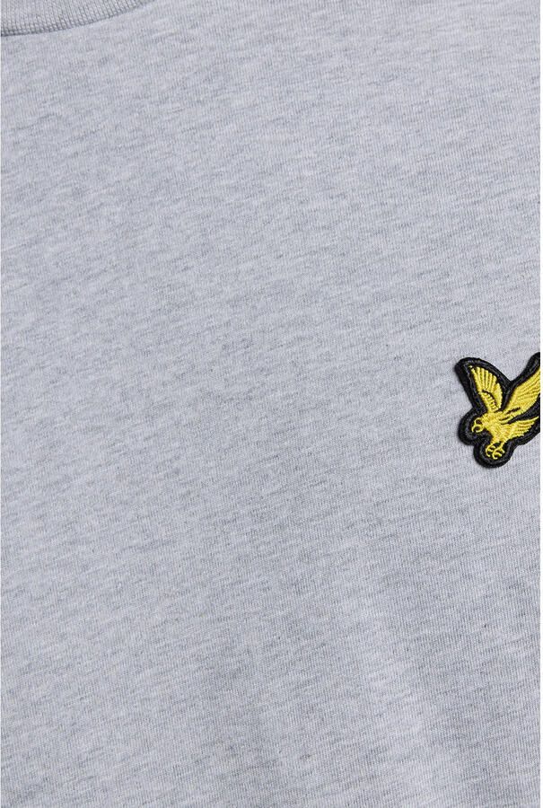 Lyle & Scott T-shirt Lyle & Scott TS400VOG PLAIN-D24 LIGHT GREY MARL - Foto 5