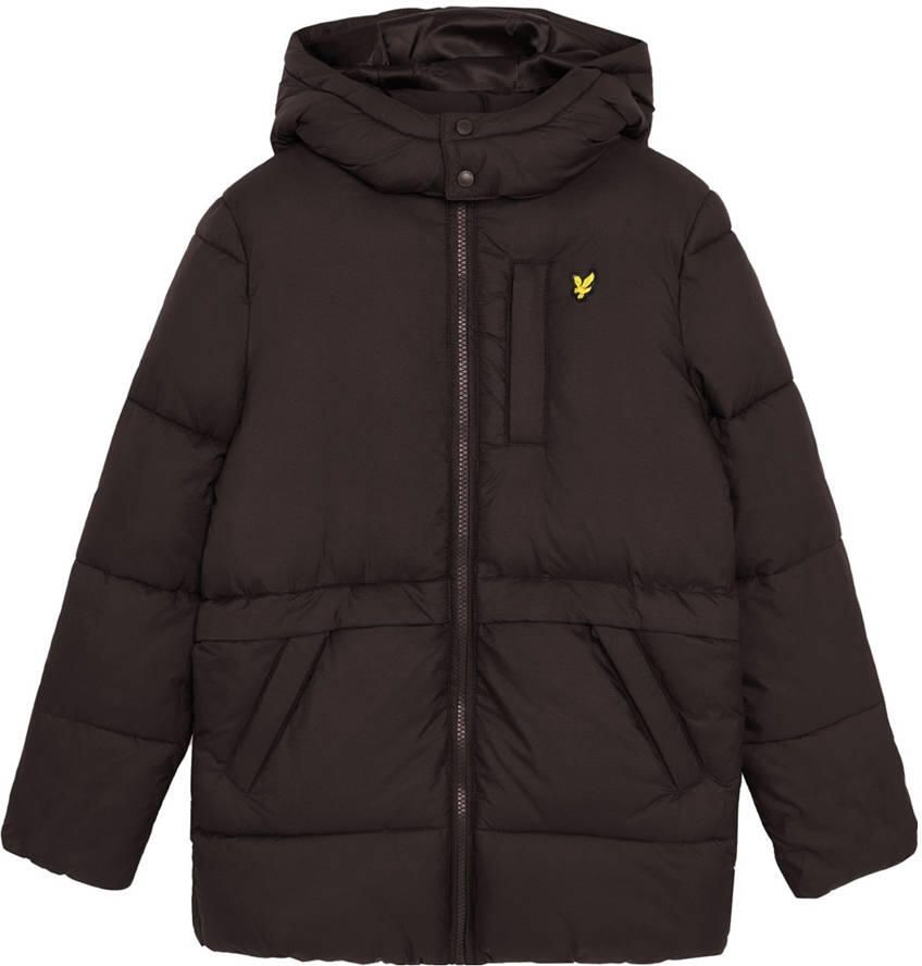 LYLE & SCOTT Jongens Jassen Ripstop Quilted Coat Zwart - Foto 4