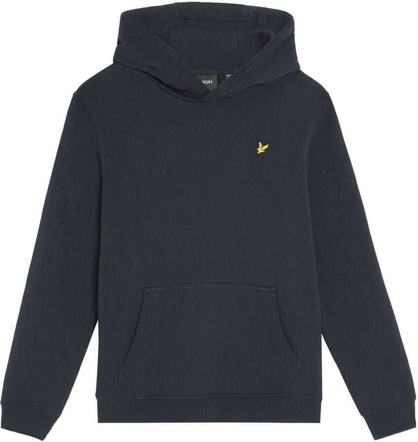 LYLE & SCOTT Jongens Truien & Vesten Brush Back Pullover Hoodie Donkerblauw - Foto 3