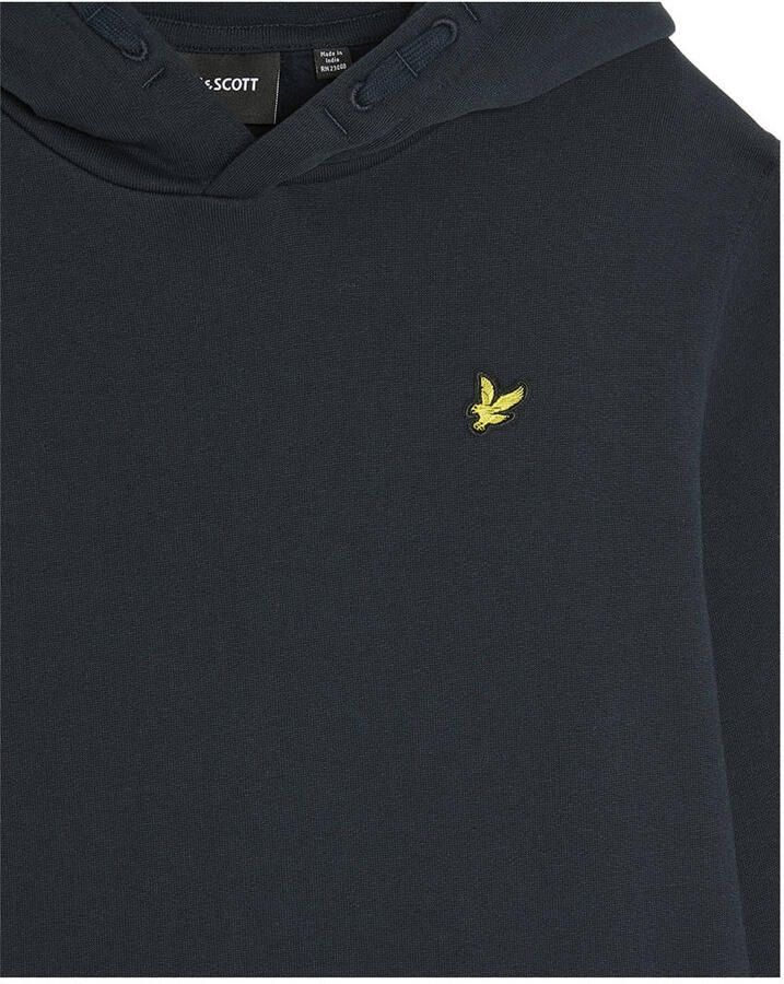 LYLE & SCOTT Jongens Truien & Vesten Brush Back Pullover Hoodie Donkerblauw - Foto 2