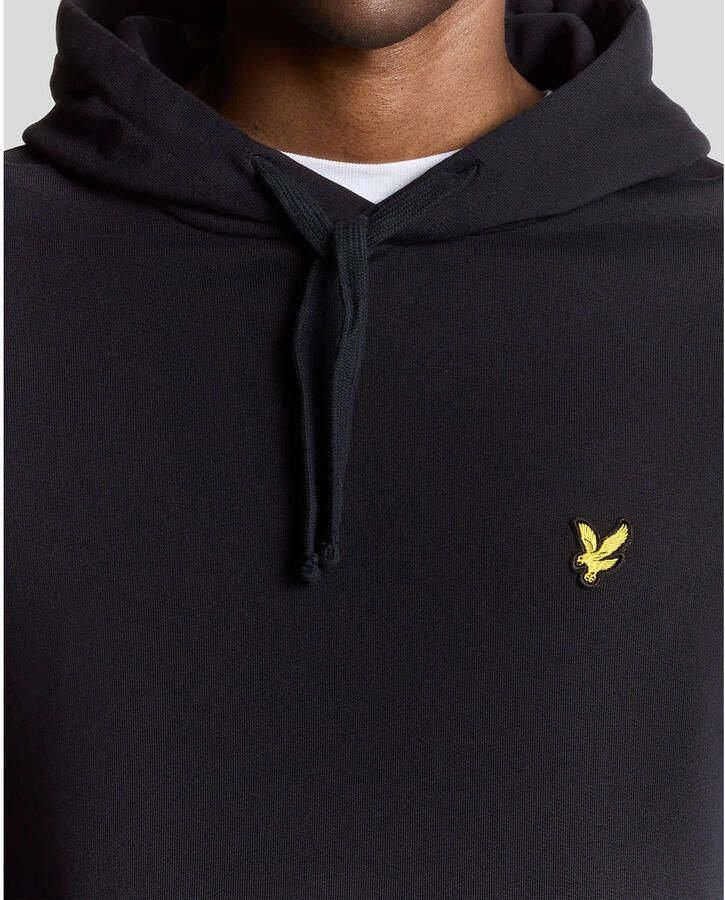 Lyle & Scott Klassieke Navy Hoodie met Kangaroo Zak Blue Heren - Foto 9