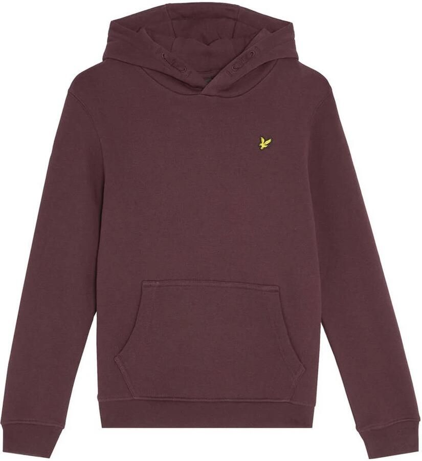 LYLE & SCOTT Jongens Truien & Vesten Brush Back Pullover Hoodie Rood - Foto 4
