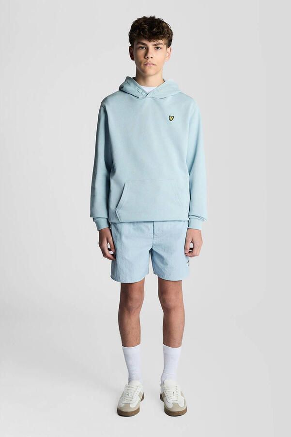 Lyle & Scott hoodie lichtblauw - Foto 3