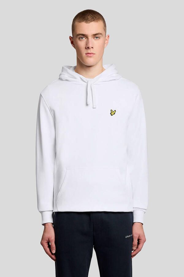 Lyle & Scott Heren Sweatshirt Stijlvol Ontwerp White Heren - Foto 4