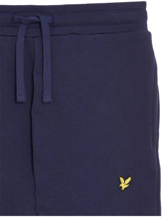 Lyle & Scott joggingbroek navy Blauw Jongens Katoen Effen 152 158 - Foto 4