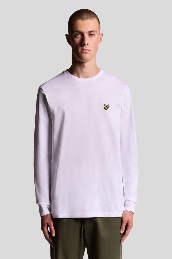 Lyle & Scott T-shirt Lyle & Scott TS512VOG L S T-SHIRT-626 WHITE