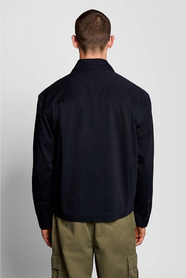 Lyle & Scott overshirt donkerblauw