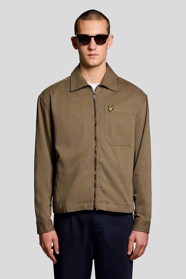 Lyle & Scott overshirt kaki