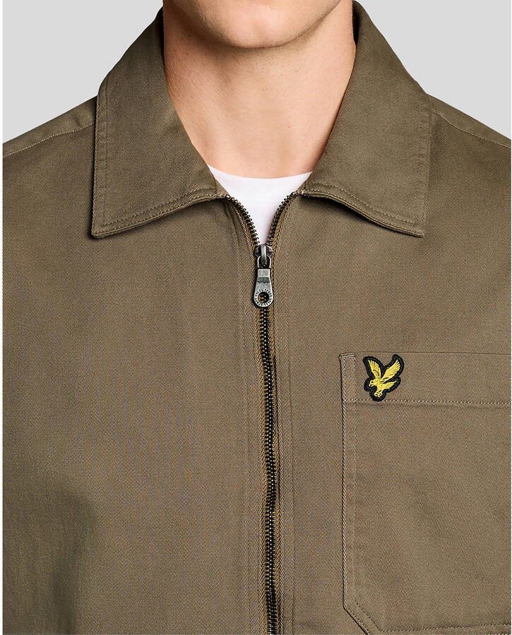 Lyle & Scott overshirt kaki - Foto 2