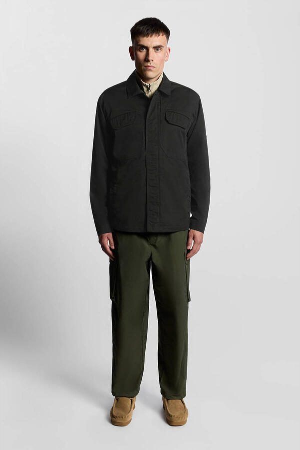 Lyle & Scott overshirt zwart - Foto 3