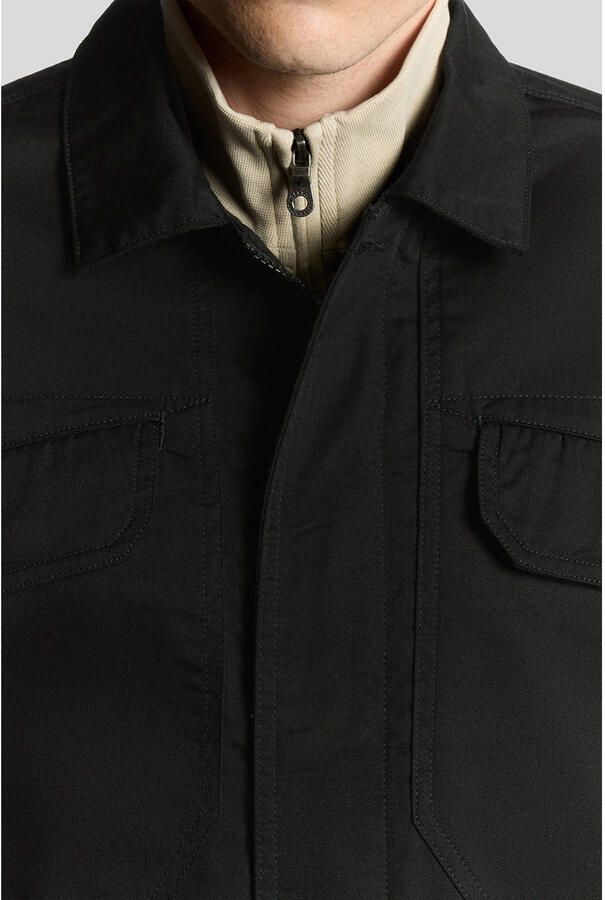 Lyle & Scott overshirt zwart - Foto 2